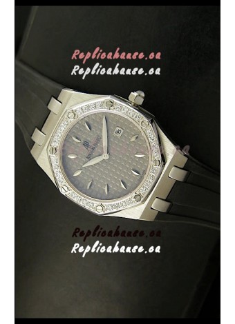 Audemars Piguet Royal Oak Ladies Quartz Replica Watch in Steel Case