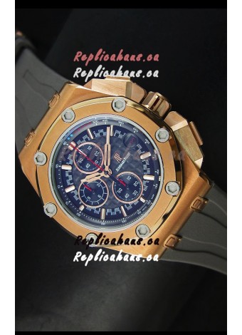 Audemars Piguet Royal Oak Offshore Michael Schumacher Quartz Movement in Rose Gold