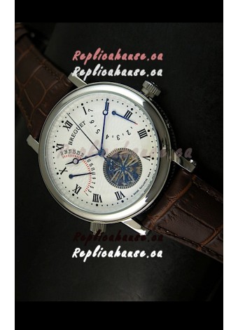 Breguet Retrograde Day/Date Japanese Automatic Watch with Tourbillon