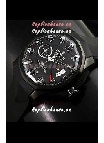 Corum Admiral's Cup Japanese Replica Watch in Black Dial