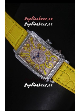 Franck Muller Master of Complications Long Island Ladies Watch in Stainless Steel 