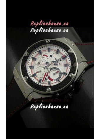 Hublot Big Bang King Power F1 Swiss Watch in White Dial