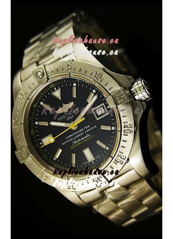 Breitling Avenger Seawolf Swiss Replica Watch in Yellow Seconds Hands - 1:1 Mirror Replica Watch