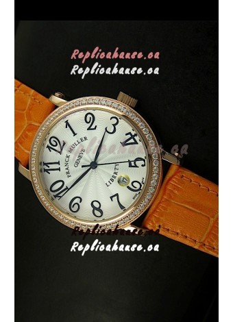 Franck Muller Master of Complications Liberty Japanese Watch in Black Numerals