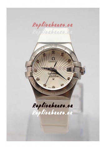 Omega Constellation Ladies Replica Watch - Steel Case - 35MM