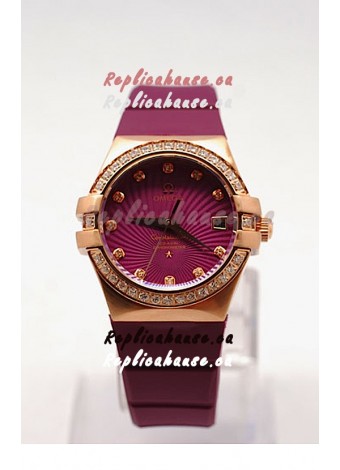 Omega Constellation Ladies Replica Watch - 35MM 