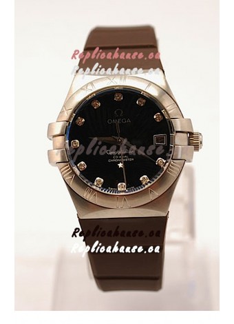 Omega Constellation Ladies Replica Watch - Steel Case - 35MM