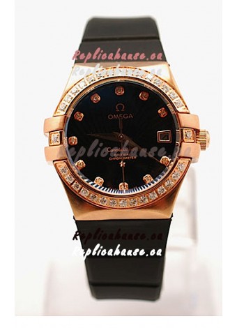 Omega Constellation Ladies Replica Watch - 35MM
