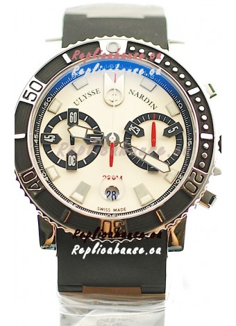 Ulysse Nardin Maxi Marine Diver Chronograph Swiss Replica Watch 