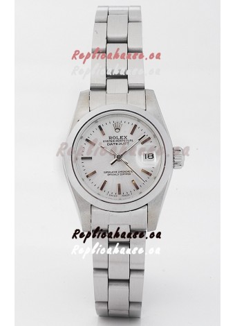 Rolex DateJust Silver-Lady's Replica Watch