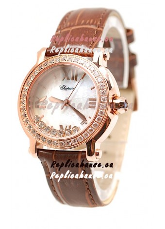 Chopard Happy Sport Ladies Swiss Replica Watch