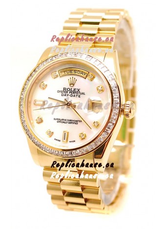 Rolex Day Date Gold Japanese Replica Watch
