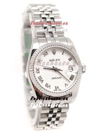 Rolex DateJust Mid-Sized Japanese Replica Watch