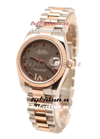 Rolex Datejust Diamond VI Japanese Replica Watch - 36MM