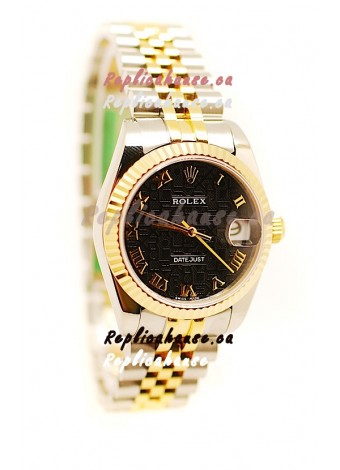 Rolex DateJust Mid-Sized Two Tone Japanese Replica Watch