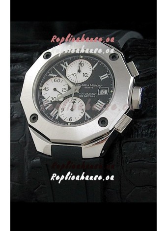 Baume & Mercier Riveria Swiss Watch in Black Dial