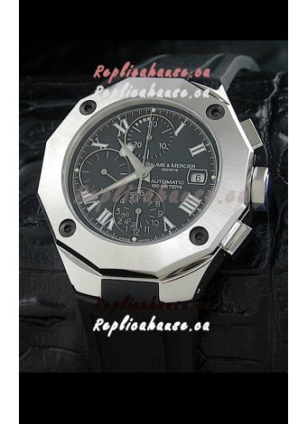 Baume & Mercier Riveria Swiss Watch in Black Dial