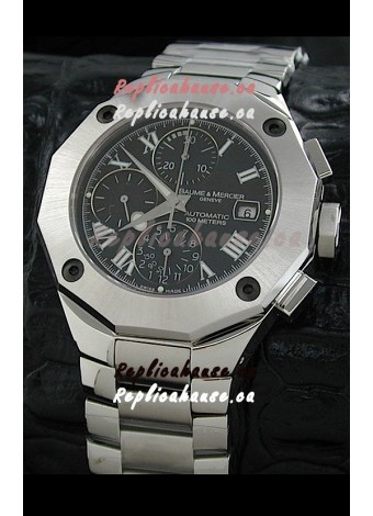 Baume & Mercier Riveria Swiss Watch in Black Dial