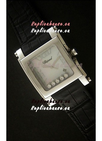 Chopard Happy Sport Swiss Replica Watch in White Dial