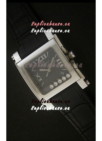 Chopard Happy Sport Swiss Replica Watch in Black Dial