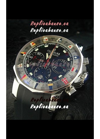 Corum Admiral's Cup Challenge Swiss Replica Watch in Black Dial
