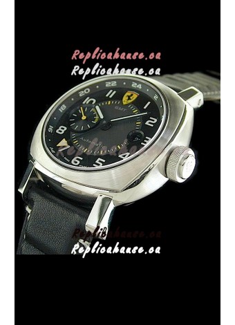 Ferrari Granturismo Swiss Replica Watch in Black Dial
