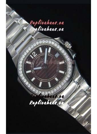 Patek Philippe Ladies Nautilus Stainless Steel Watch 36MM 