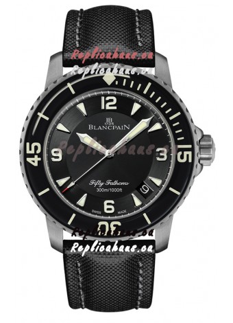 Blancpain Fifty Fathoms Automatique Titanium Edition Swiss Replica Watch in 1:1 Mirror Quality