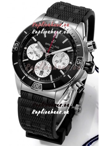 Breitling Chronomat B01 42 Edition Swiss 904L Steel Casing Black Dial 1:1 Mirror Replica Watch