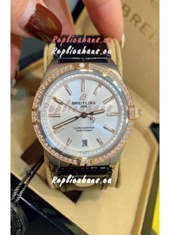 Breitling Chronomat Automatic 36MM 1:1 Mirror Swiss Replica Watch Steel Case