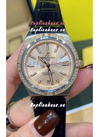 Breitling Chronomat Automatic 36MM 1:1 Mirror Swiss Replica Watch Steel Case