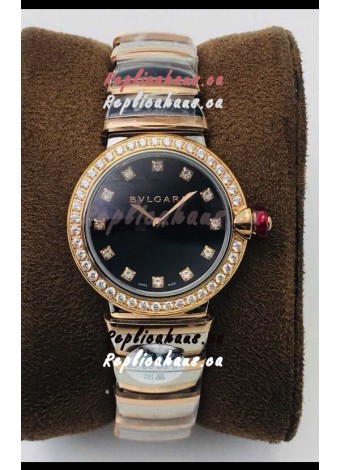 Bvlgari LVCEA Edition Watch in Two Tone Rose Gold Steel - 1:1 Mirror Replica