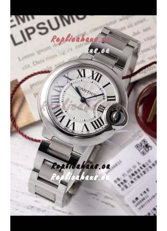 Ballon De Cartier Swiss Automatic 1:1 Mirror Quality 33MM in Steel Casing