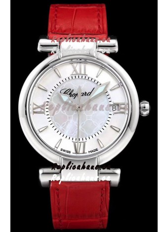Chopard Imperiale White Dial Swiss Automatic Replica Watch in 904L Steel 