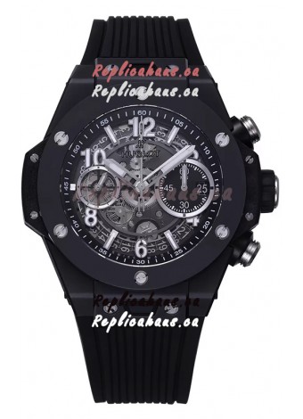 Hublot Big Bang Unico Black Ceramic Casing 1:1 Mirror Edition Swiss Replica Watch