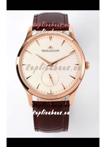 Jaeger LeCoultre Master Grand Ultra Thin Rose Gold Watch 1:1 Mirror Replica