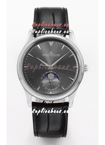 Jaeger LeCoultre Master Ultra Thin Moon 904L Steel 1:1 Mirror Replica Watch