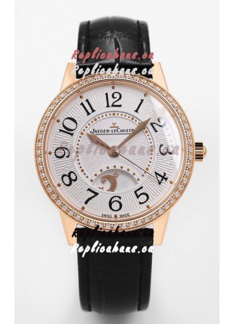 Jaeger-LeCoultre Rendez-Vous Steel Night & Day Rose Gold 1:1 Mirror Swiss Watch