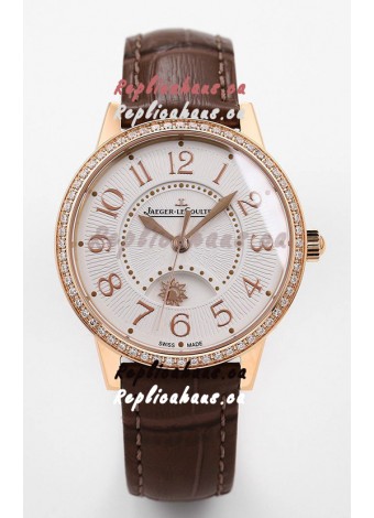 Jaeger-LeCoultre Rendez-Vous Steel Night & Day Rose Gold 1:1 Mirror Swiss Watch