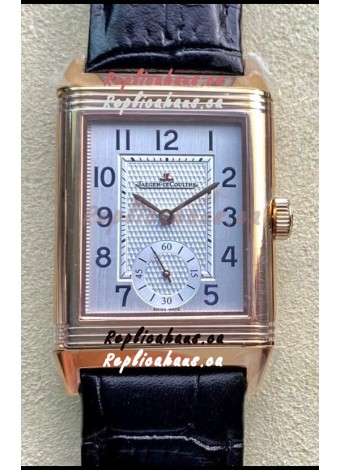 Jaeger-LeCoultre Reverso DuoFace Rose Gold Casing Watch in Swiss Automatic Movement
