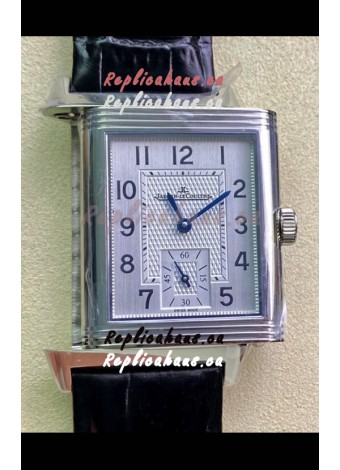 Jaeger-LeCoultre Reverso DuoFace Stainless Steel Casing Watch in Swiss Automatic Movement