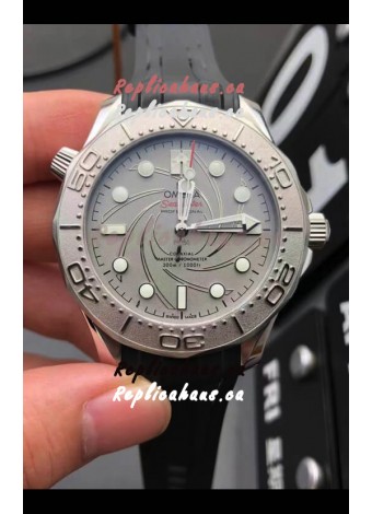 Omega Seamaster 300M Co-Axial Master Chronometer Grey Dial Titanium Bezel - 1:1 Mirror Replica