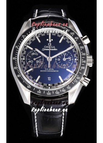 Omega Speedmaster Super Clone Racing Co-Axial Master Chronograph Swiss Replica Watch Black Dial