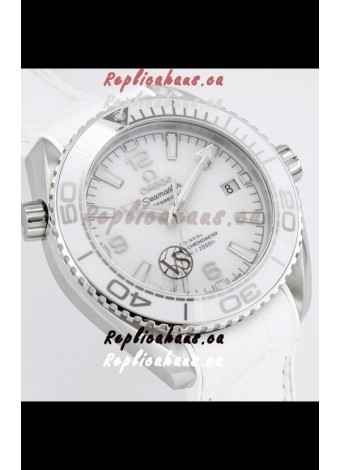 Omega Seamaster Planet Ocean Swiss Watch 39MM - 1:1 Mirror Replica Leather Strap