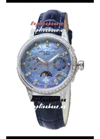 Patek Philippe Grand Complications Ladies First Perpetual Calendaer Steel Case Swiss Replica Watch