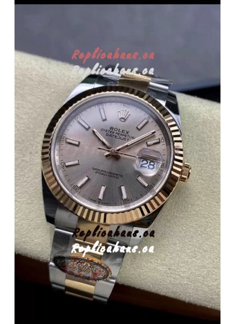Rolex Datejust 126331 41MM ETA 3235 Swiss 1:1 Mirror Replica Watch in Rose Gold 904L Steel
