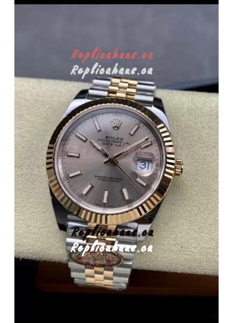 Rolex Datejust 126331 41MM ETA 3235 Swiss 1:1 Mirror Replica Watch in Rose Gold 904L Steel
