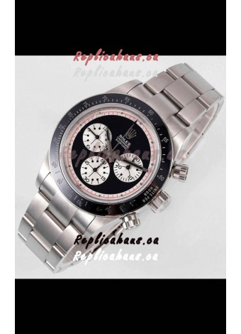 Rolex Daytona Super Clone BLAKEN Paul Newman Black Dial Swiss Replica Watch - 4130 Movement