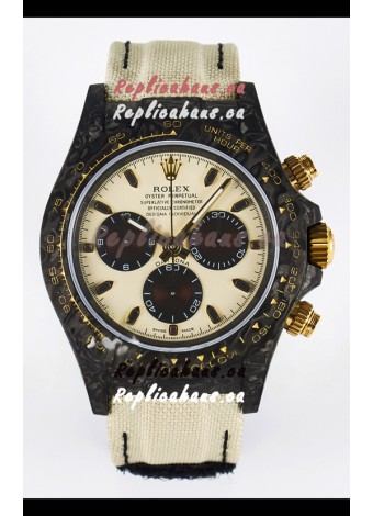 Rolex Daytona Super Clone DiW Desert Eagle Arabic Edition Watch - Forged Cabon Casing 1:1 Mirror Replica