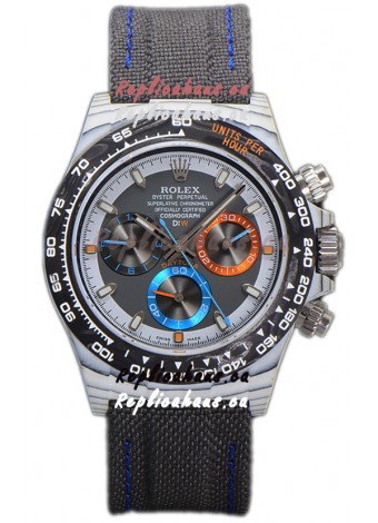 Rolex Cosmograph Daytona DiW Edition White Carbon Fiber Watch - Cal.4130 Movement